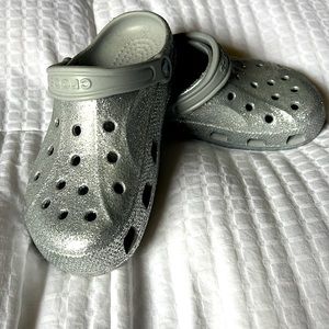 Sparkle Silver CROCS